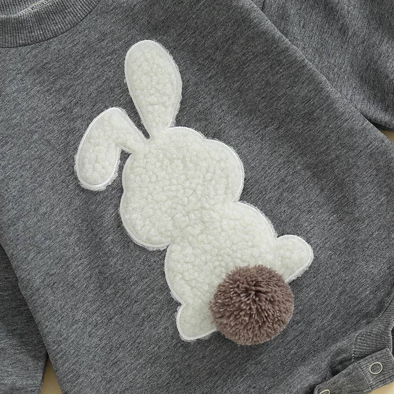 Easter Embroidered Rabbit Bubble