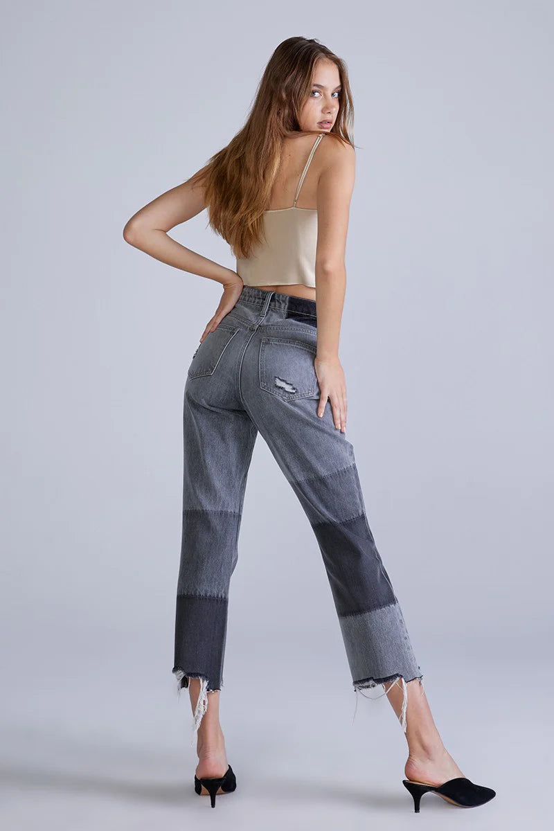 Stella High Rise Straight Jeans