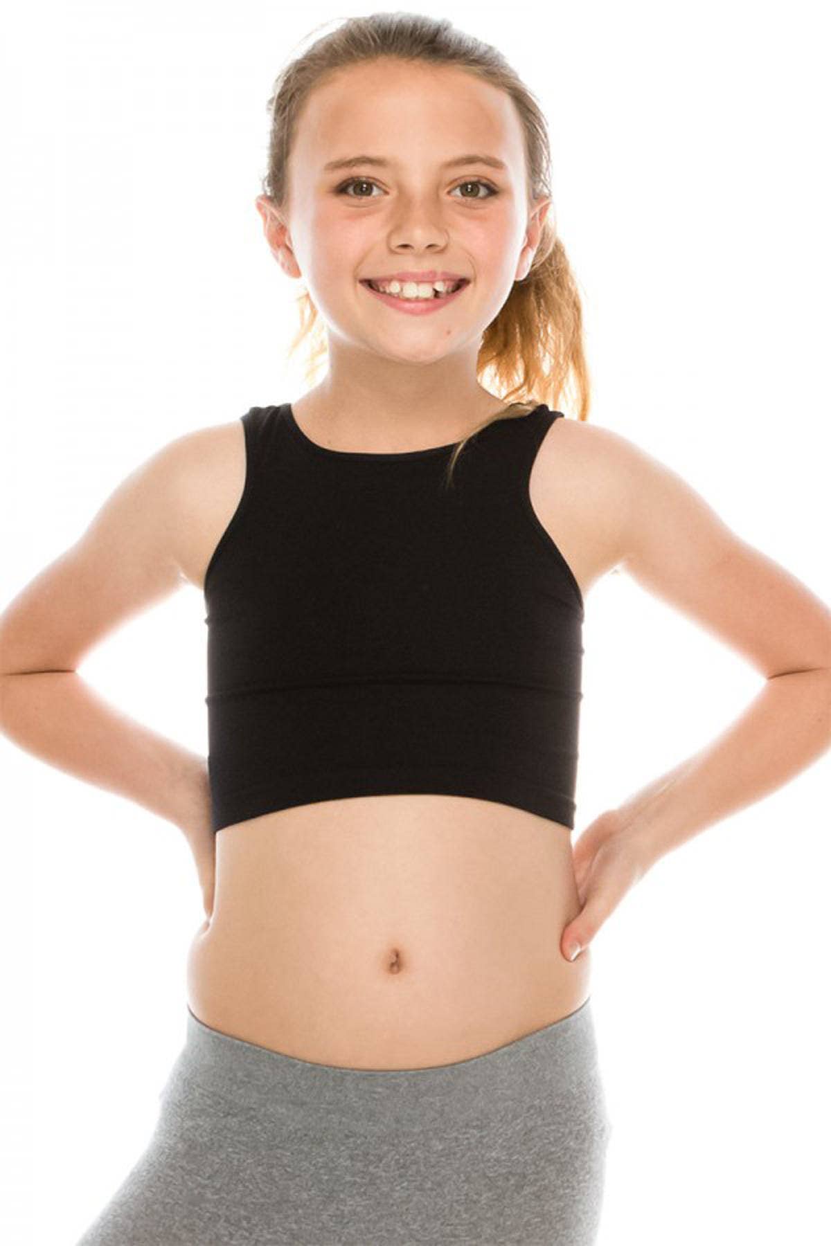 KIDS CROP TANK TOP