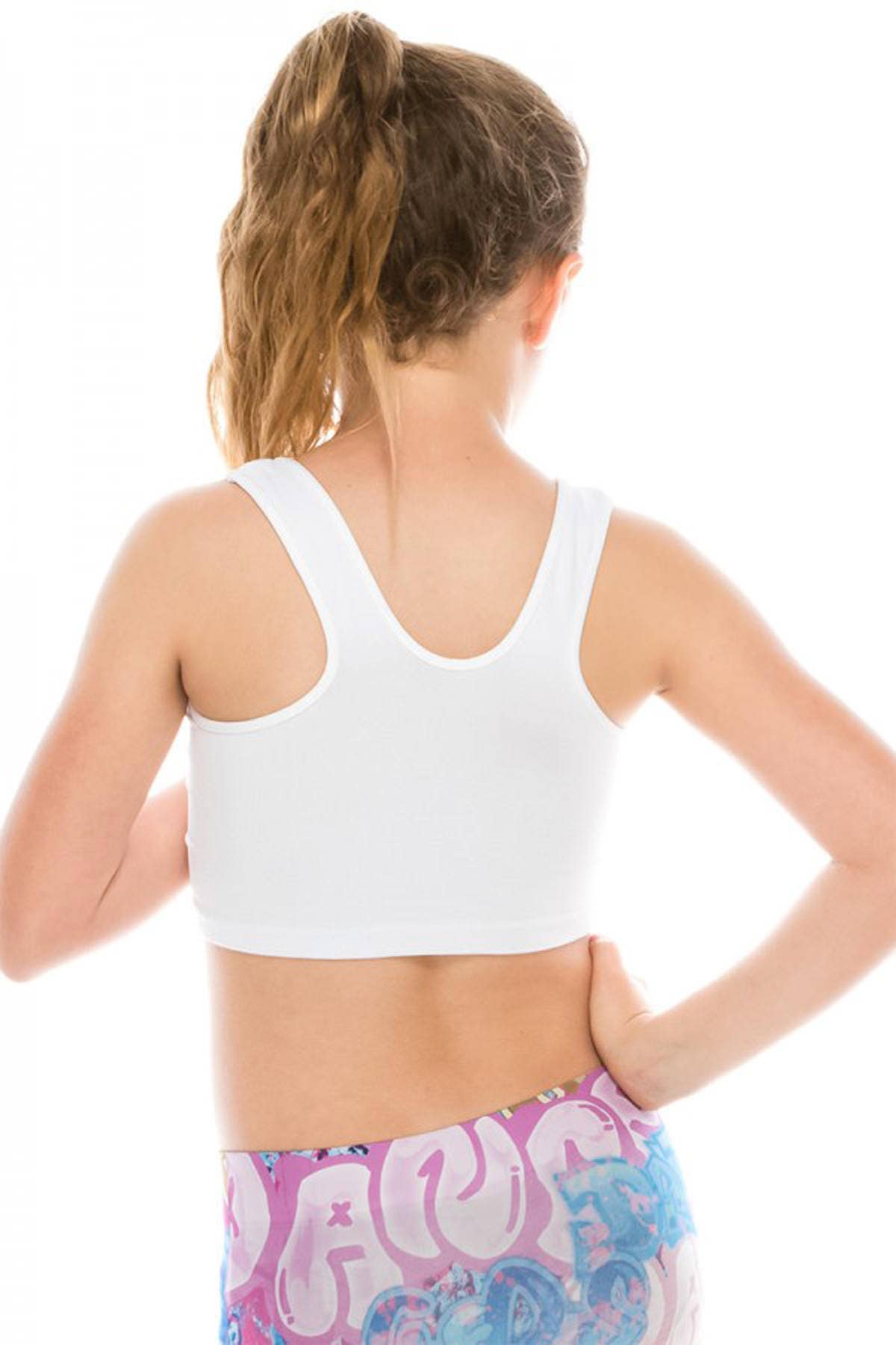 KIDS CROP TANK TOP