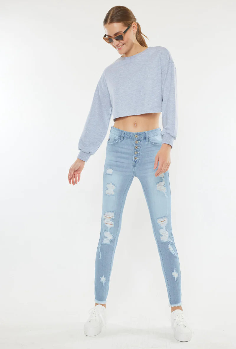 Lola High Rise Super Skinny Jeans