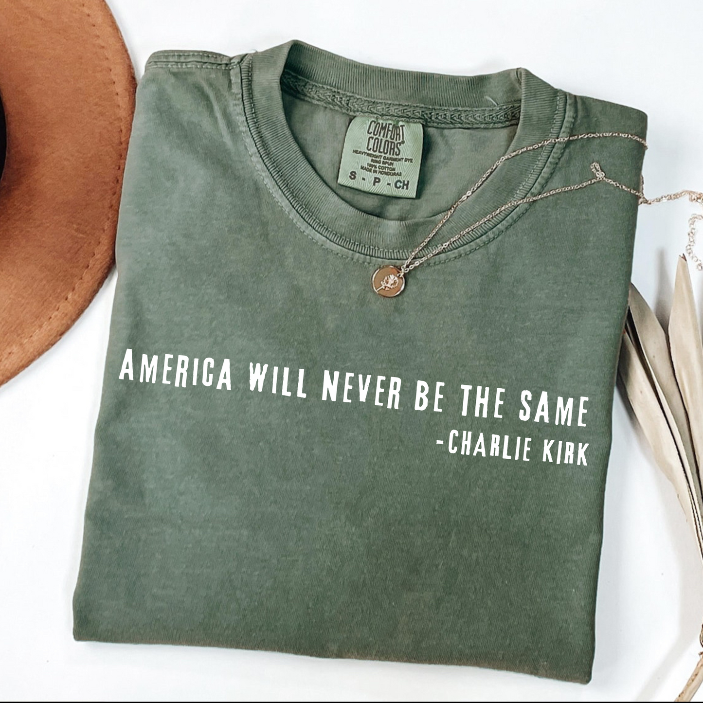 America will never be the same CHARLIE KIRK T-Shirt