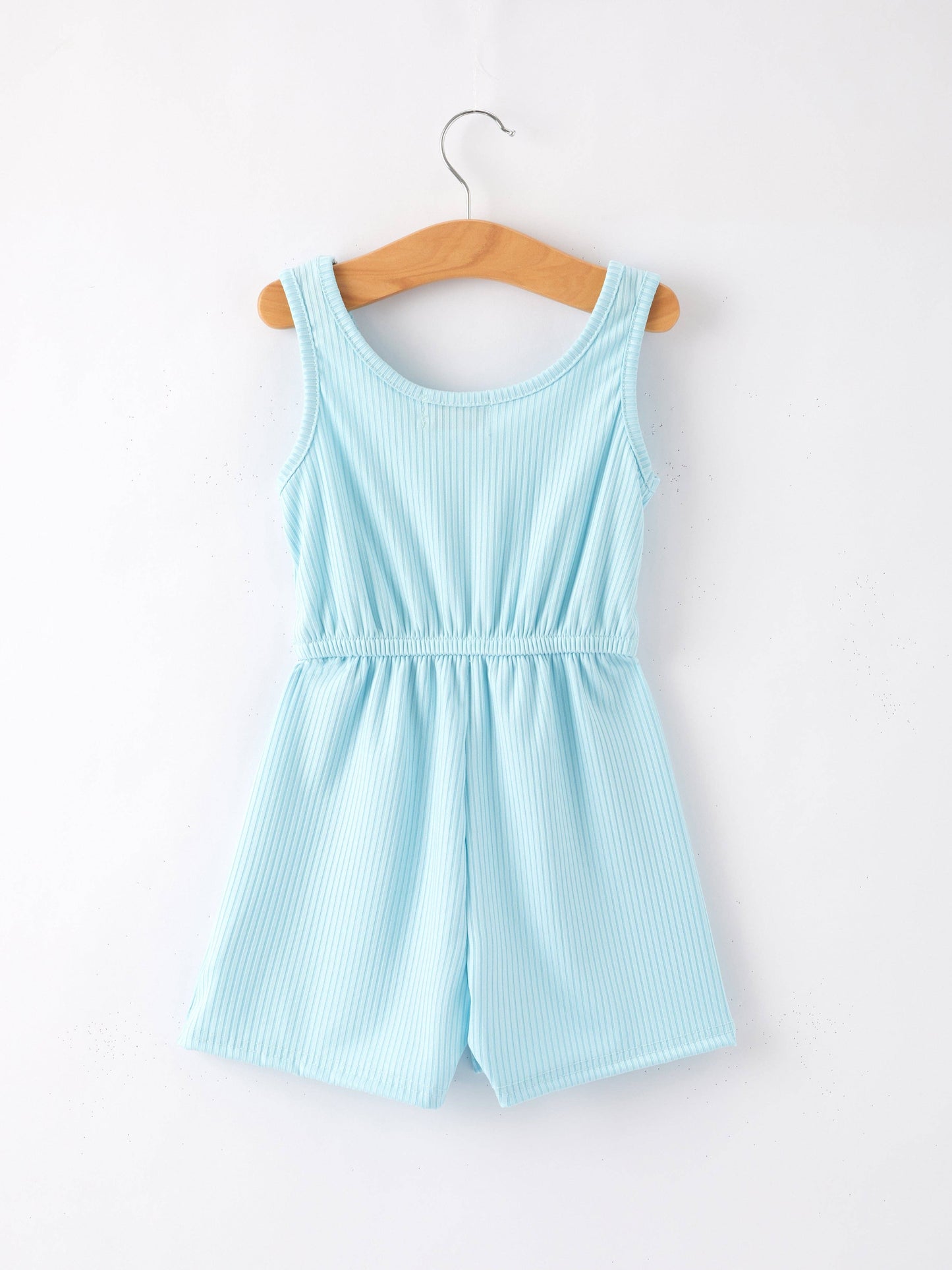 Girls Teal Jumpsuit