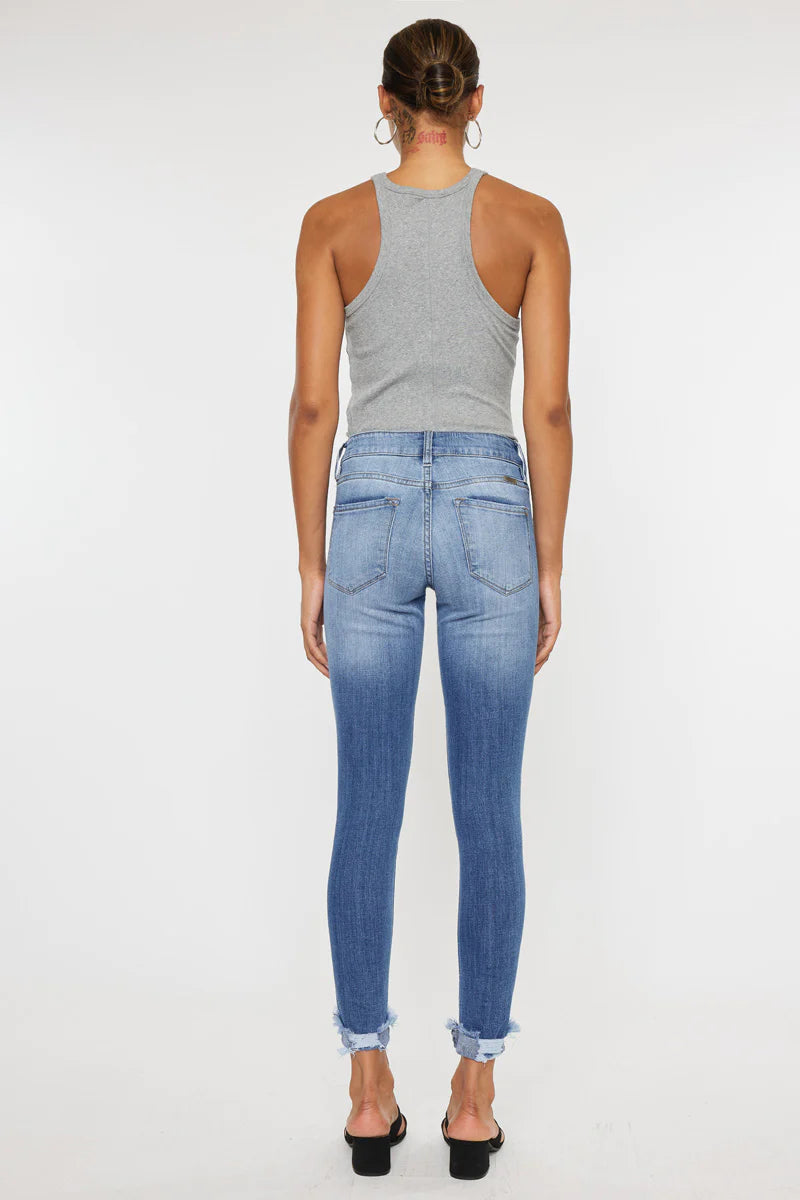 Florence Mid Rise Super Skinny Jeans