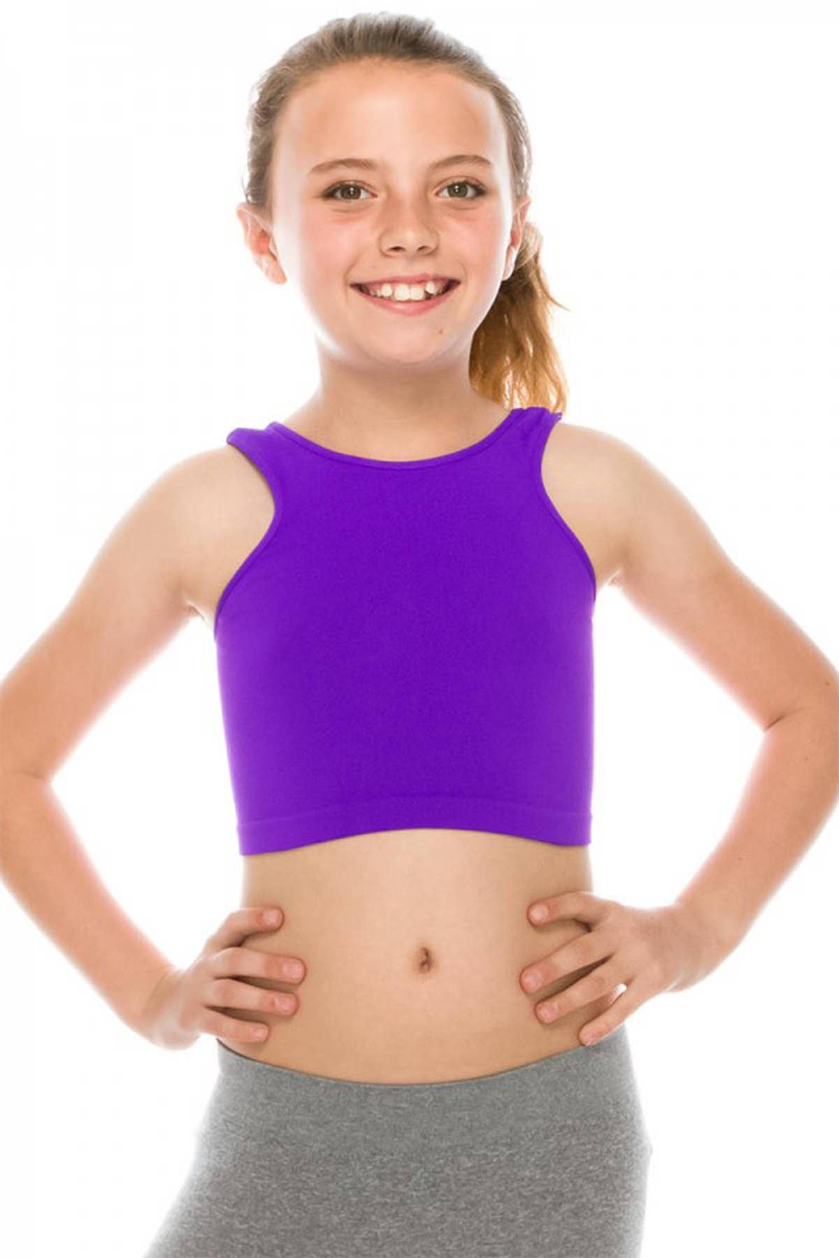 KIDS CROP TANK TOP