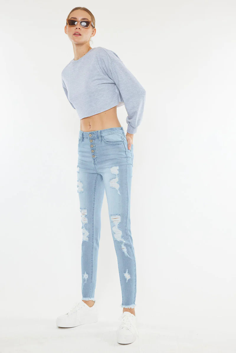 Lola High Rise Super Skinny Jeans
