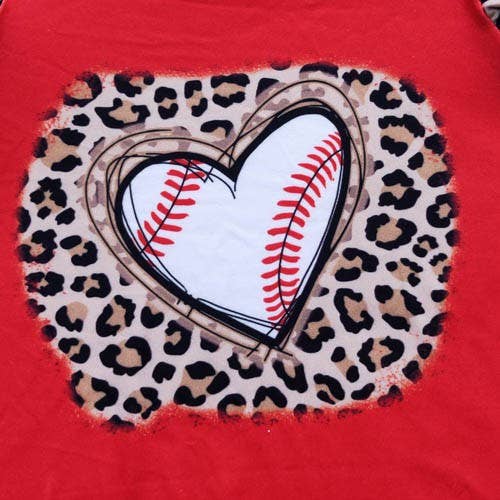 Heart Baseball Bell Set
