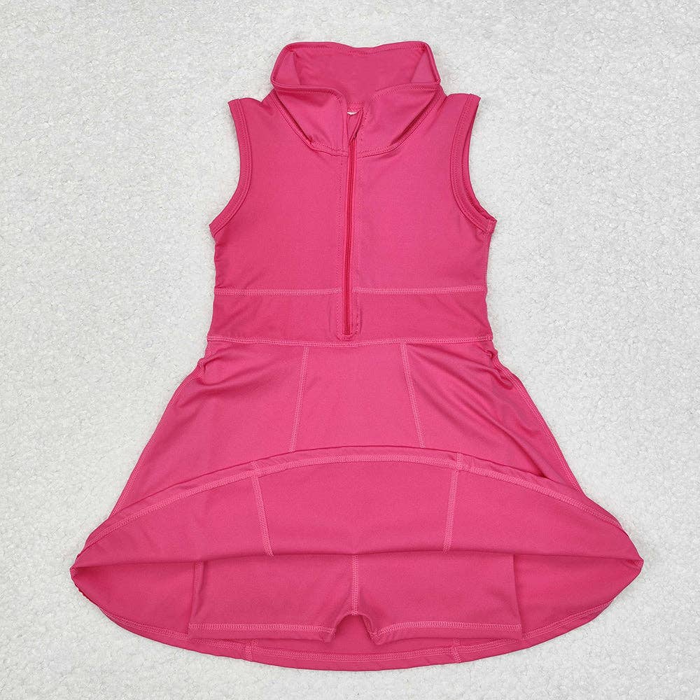 Sibling Baby Girls Athletic Active Wear Knee Length Dresses