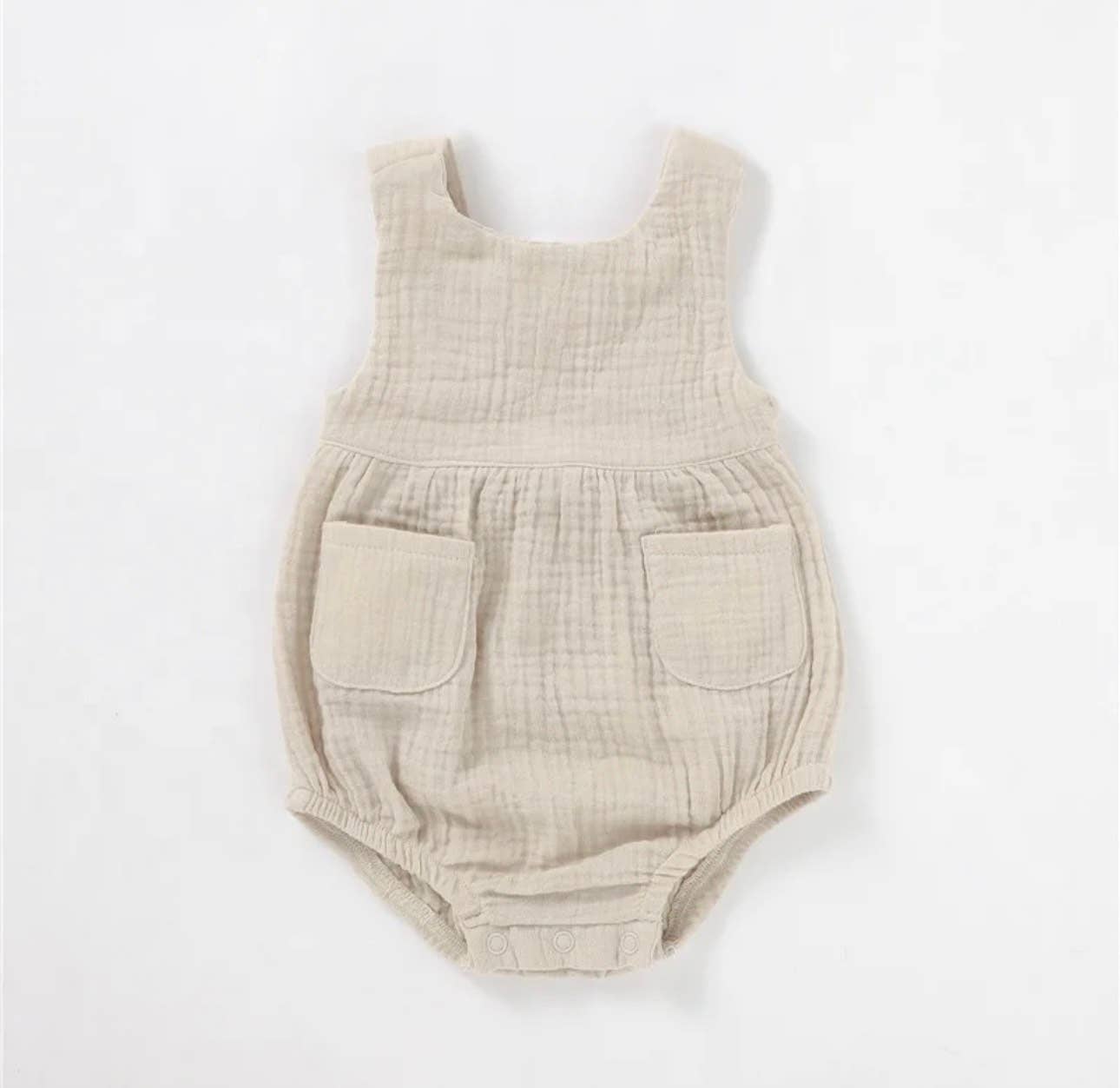 Muslin Cloth Baby Romper Dress