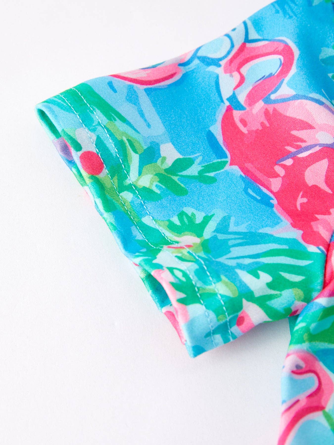 Summer Passion Flamingo Girls Dress