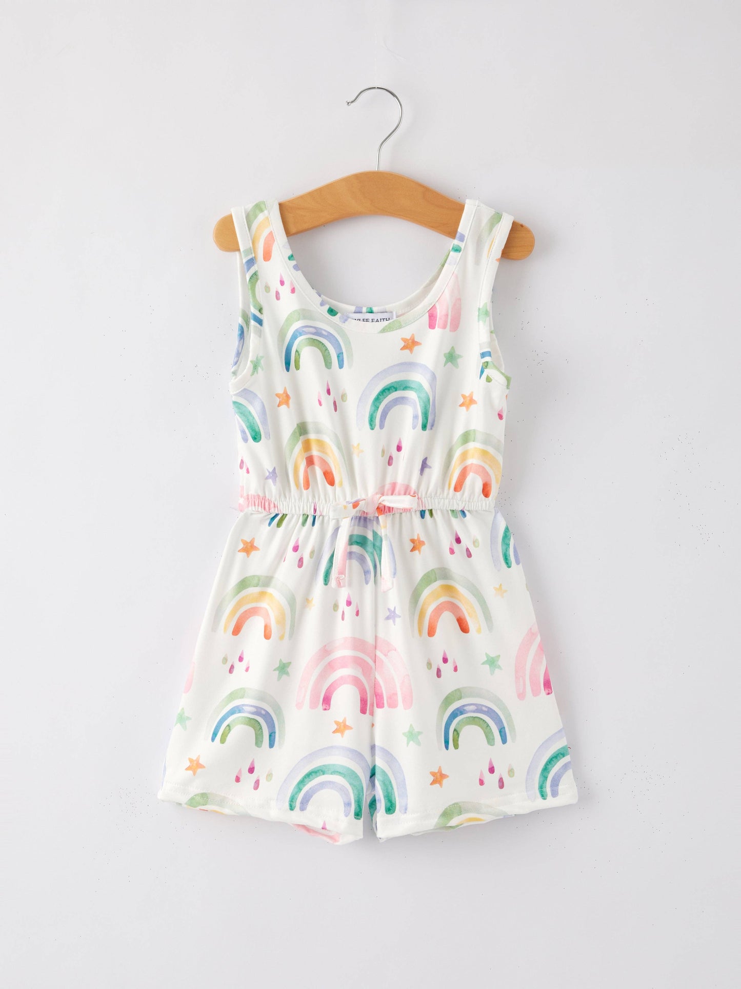Girls Rainbow Jumpsuit