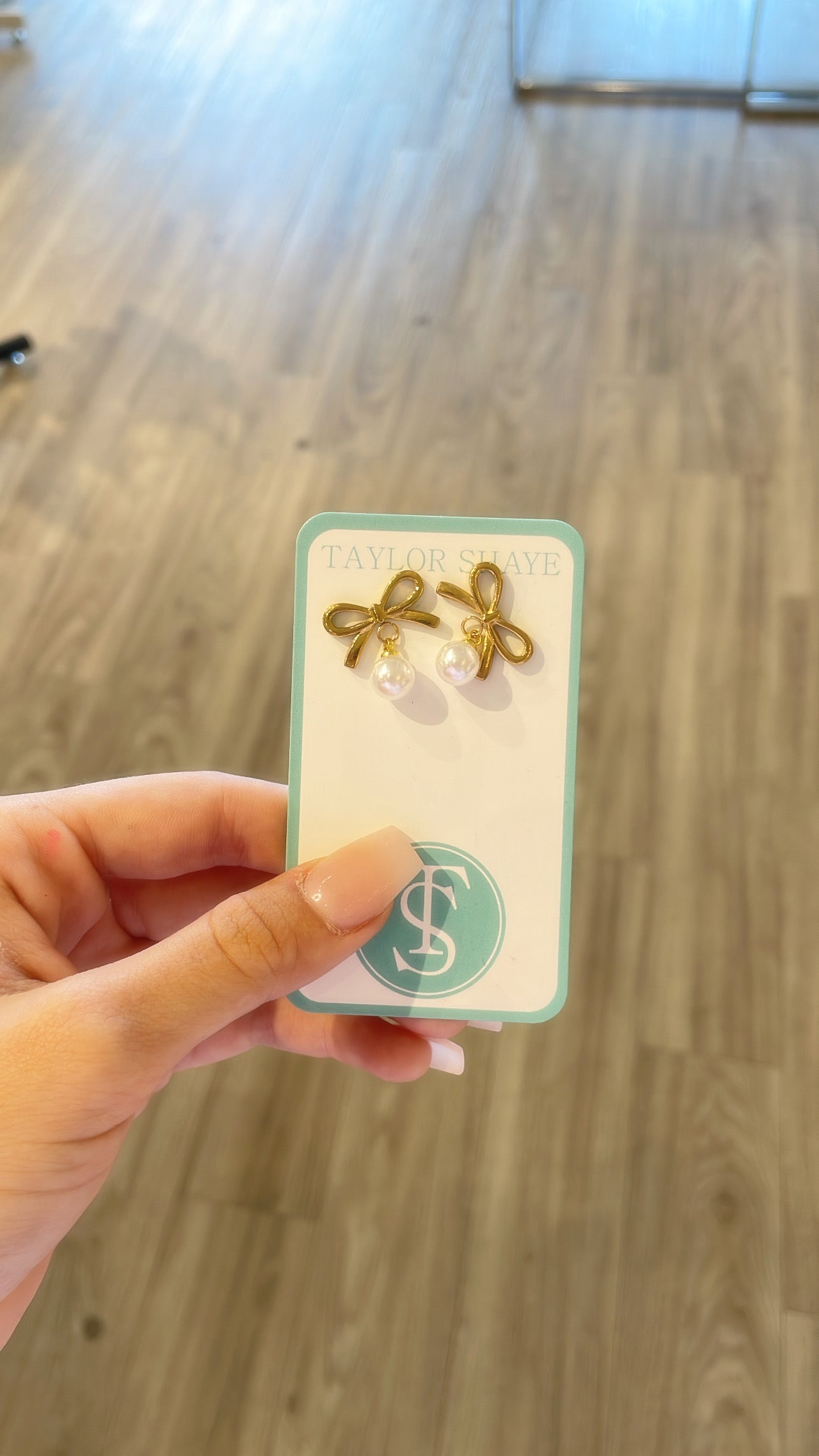 Kaylie Bow Drops-Taylor Shaye