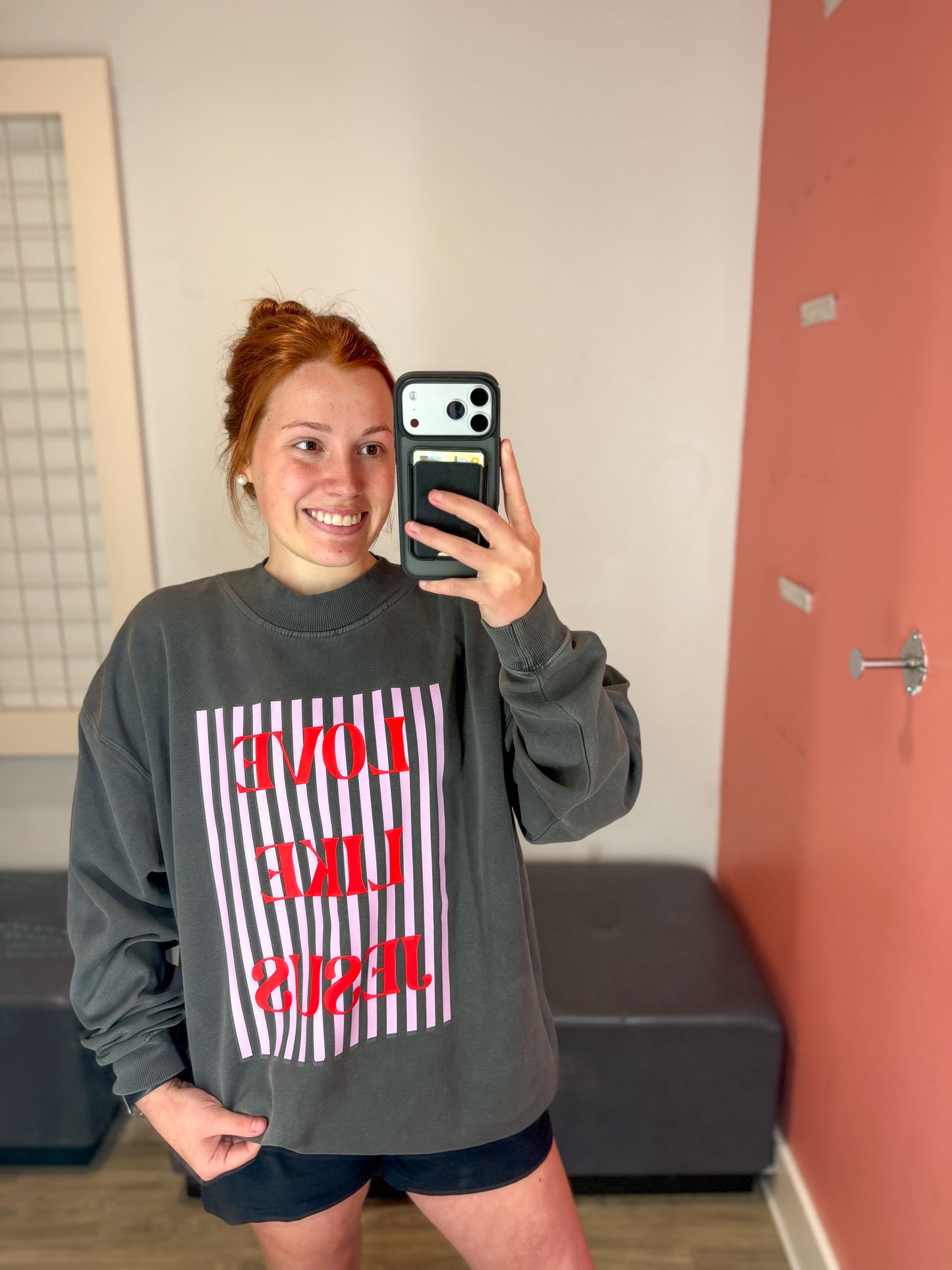 Love Like Jesus Chicka-d Mock Neck