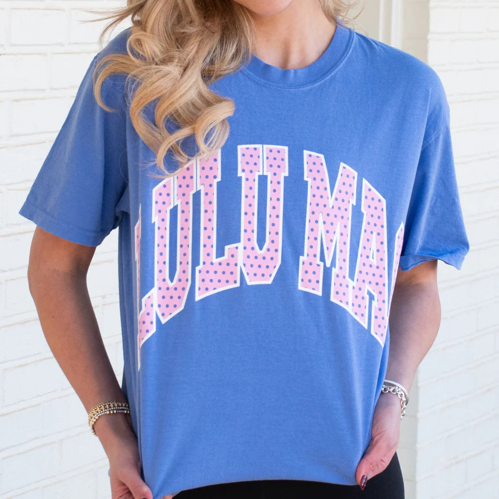 Polka Dot Adult Flo Blue & Pink Lulu Mac