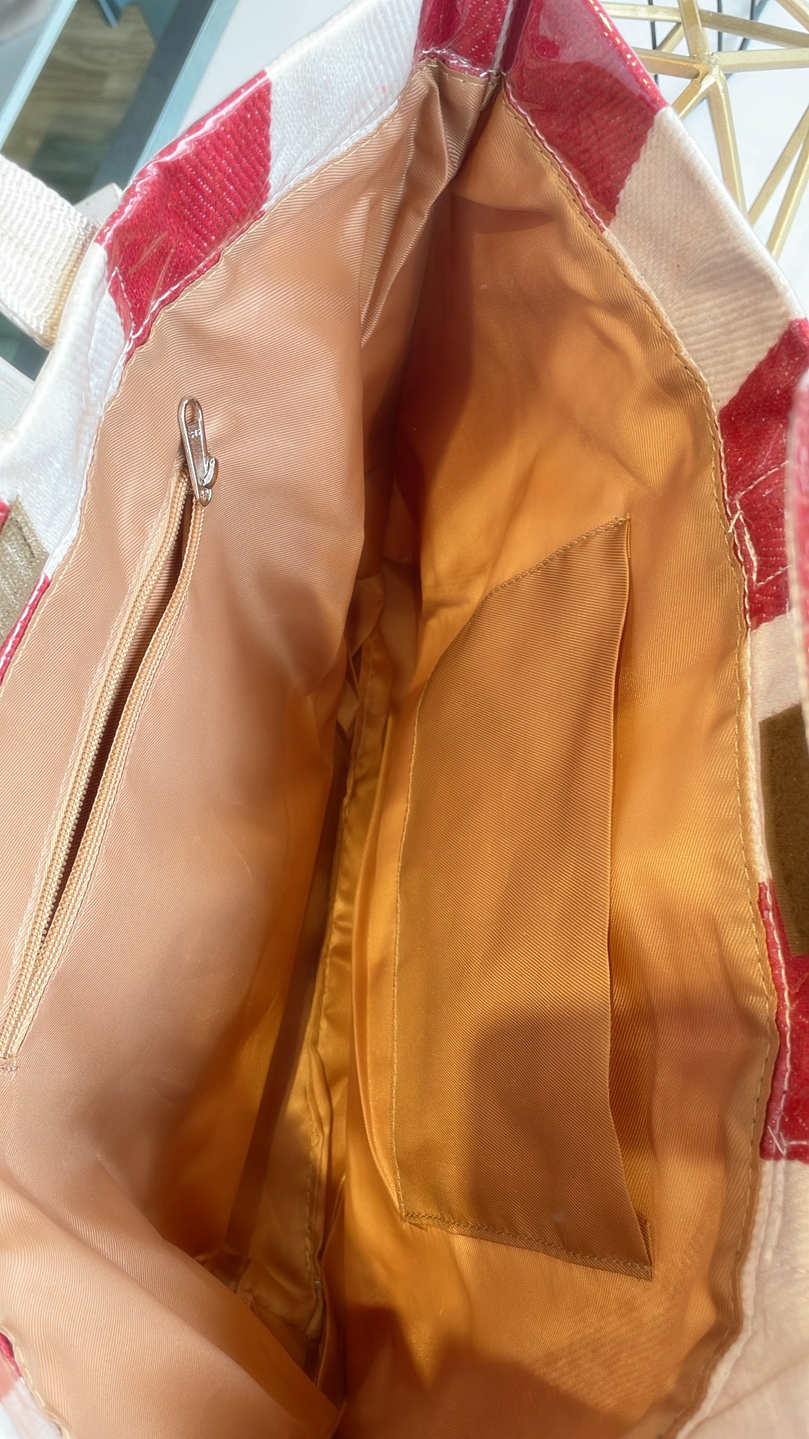 Red Stripe Bag