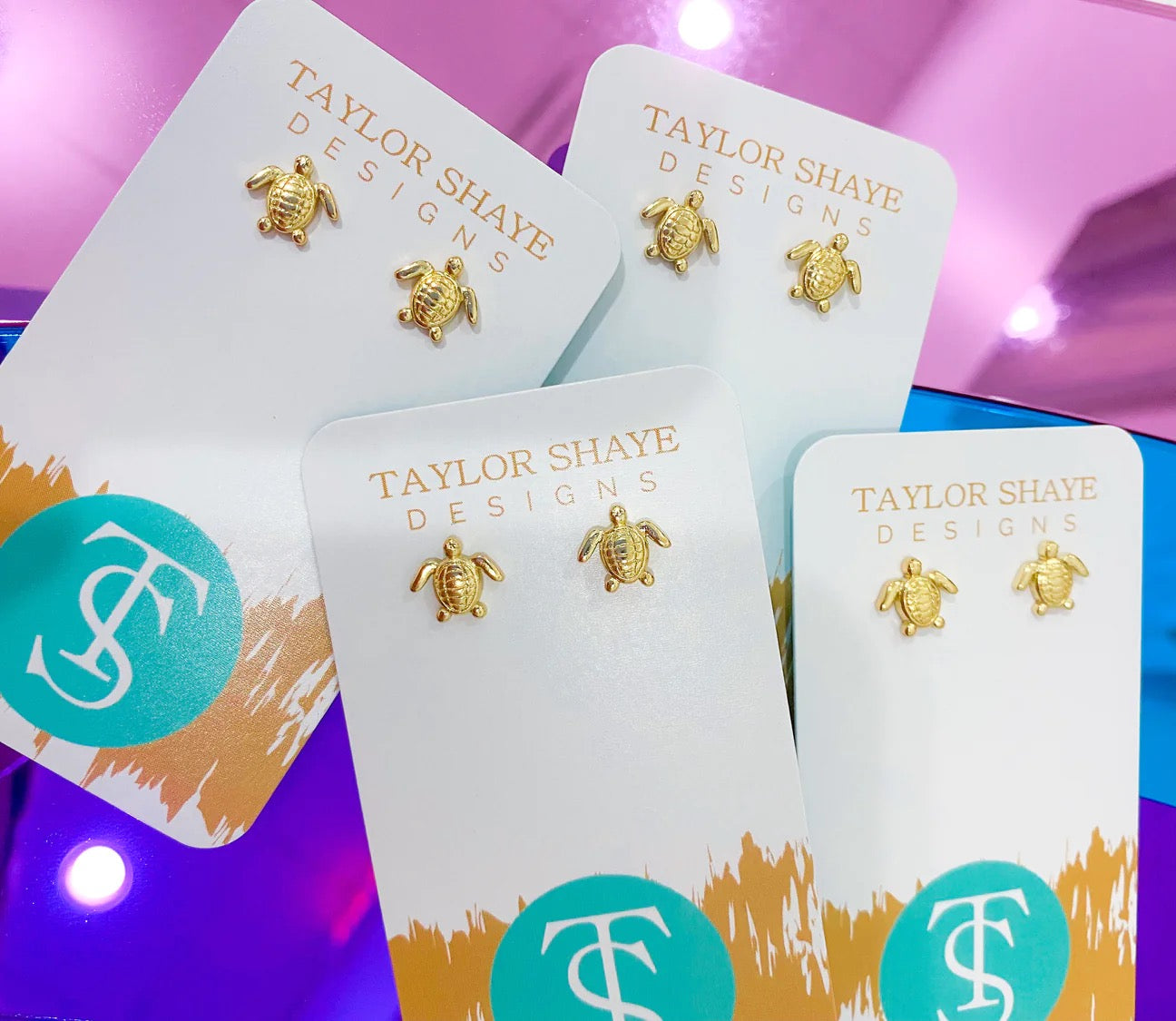 Taylor Shaye Turtle Studs