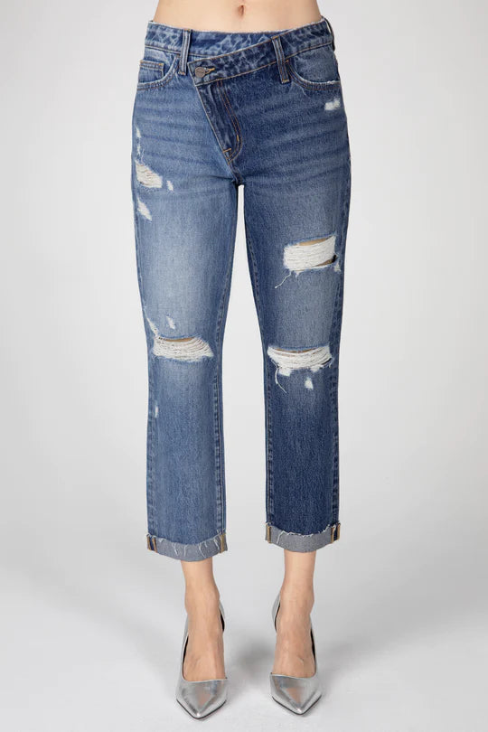 Ceros Cross Waist Jeans