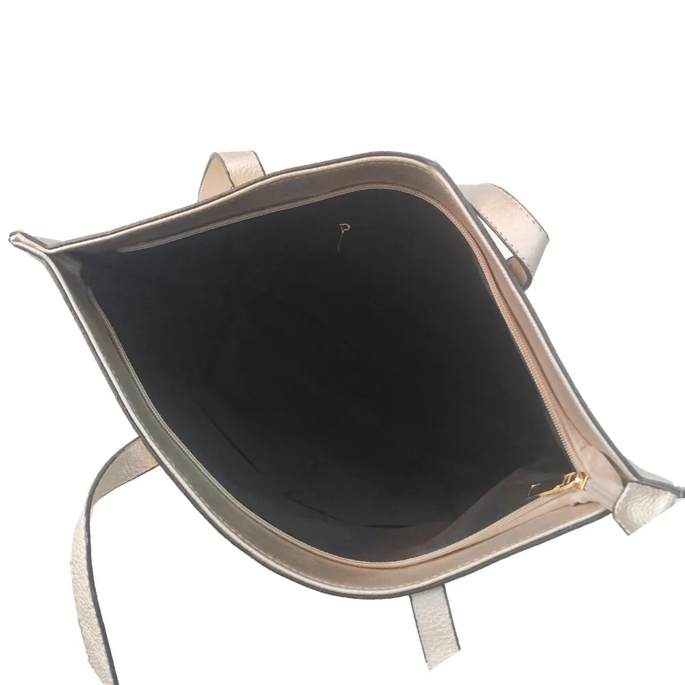 Gold Tassel Tote Bag