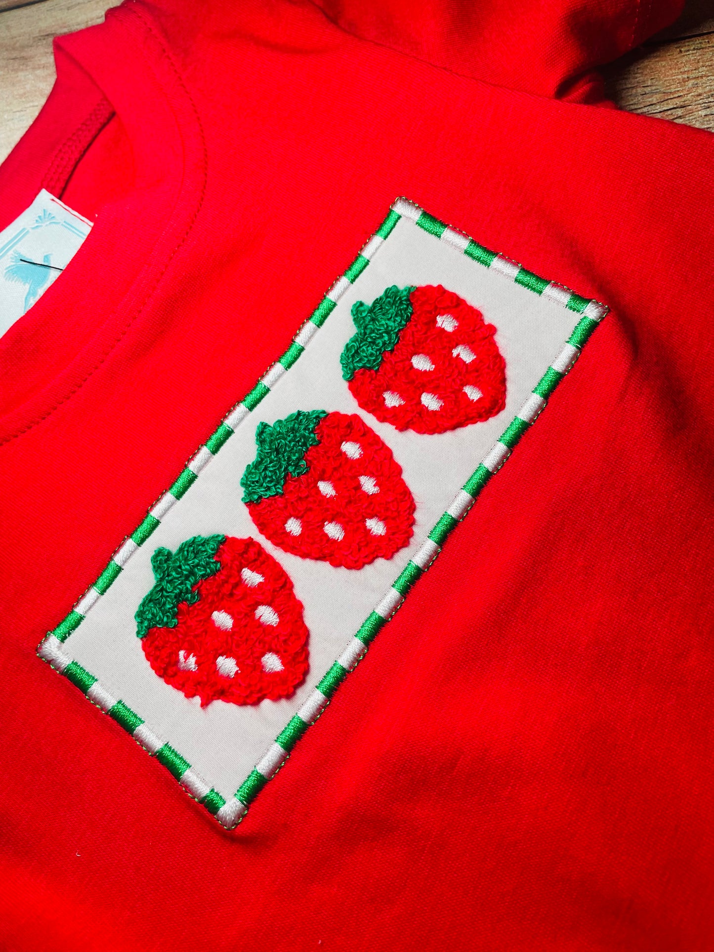 Boys Strawberry French Knot Set