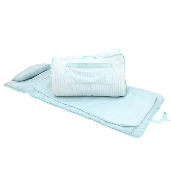 Mint Seersucker Nap Roll | Mint