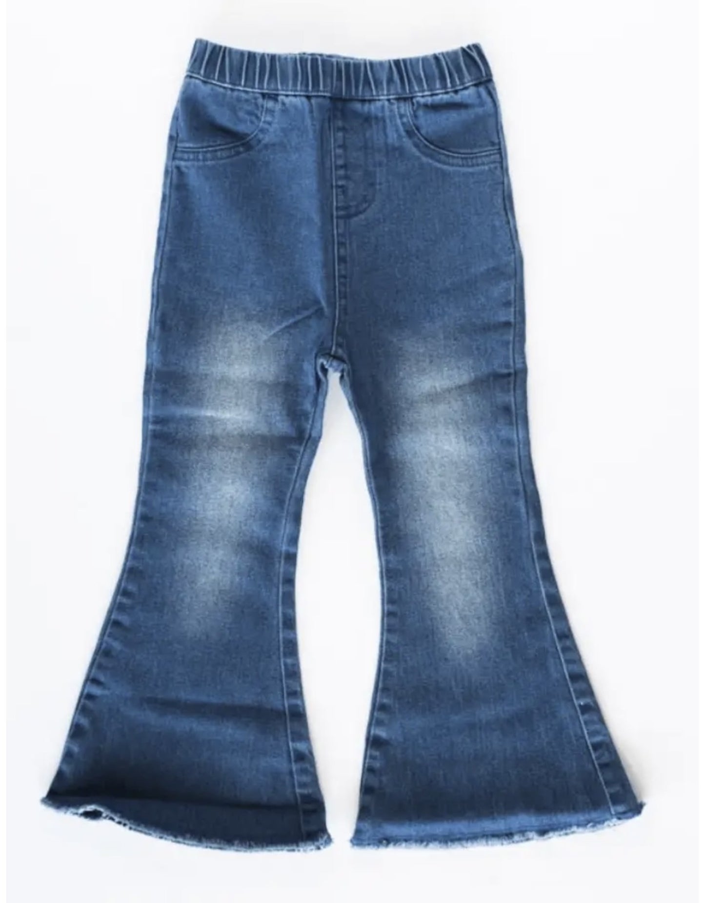 Sophie Denim Bell Bottoms - Dark Wash
