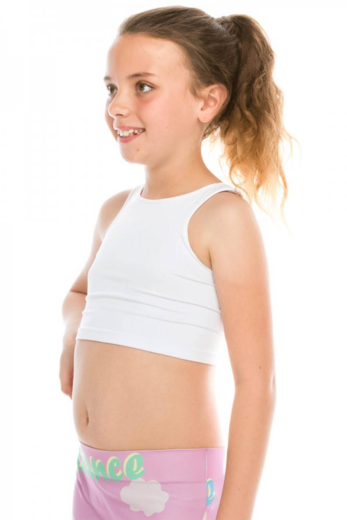 KIDS CROP TANK TOP