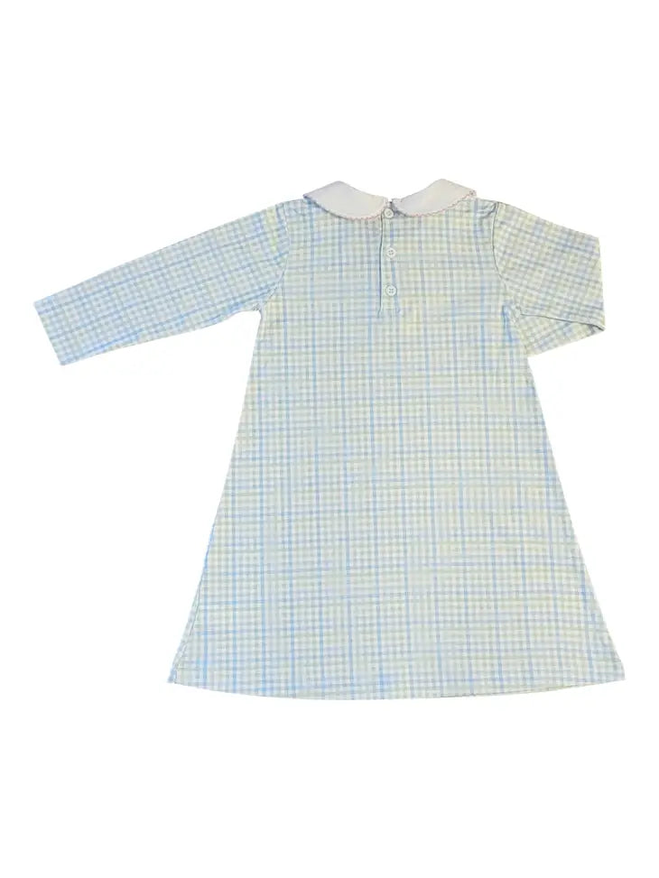 Christina Plaid A-Line Dress
