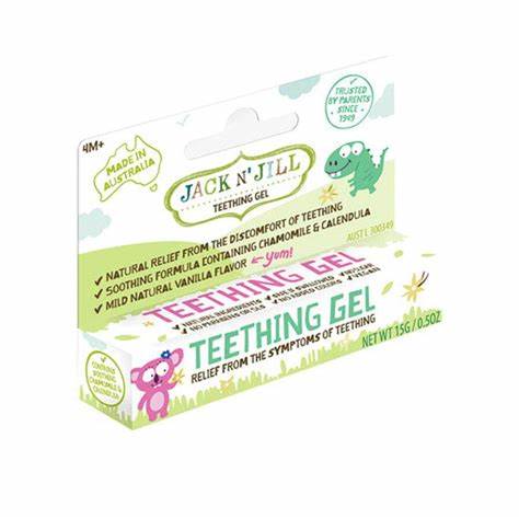 Jack N Jill Teething gel