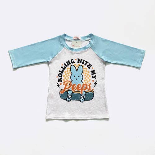 Rolling Peeps Raglan Easter