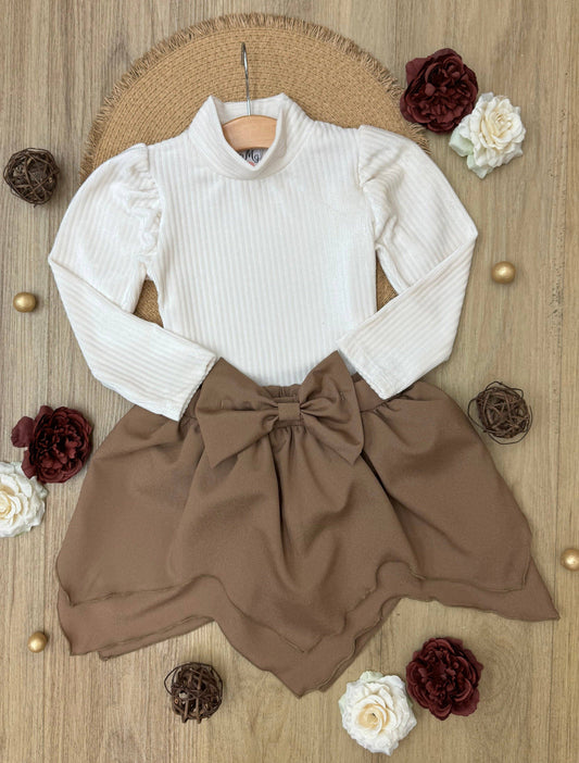 Kylie handkerchief skirt set