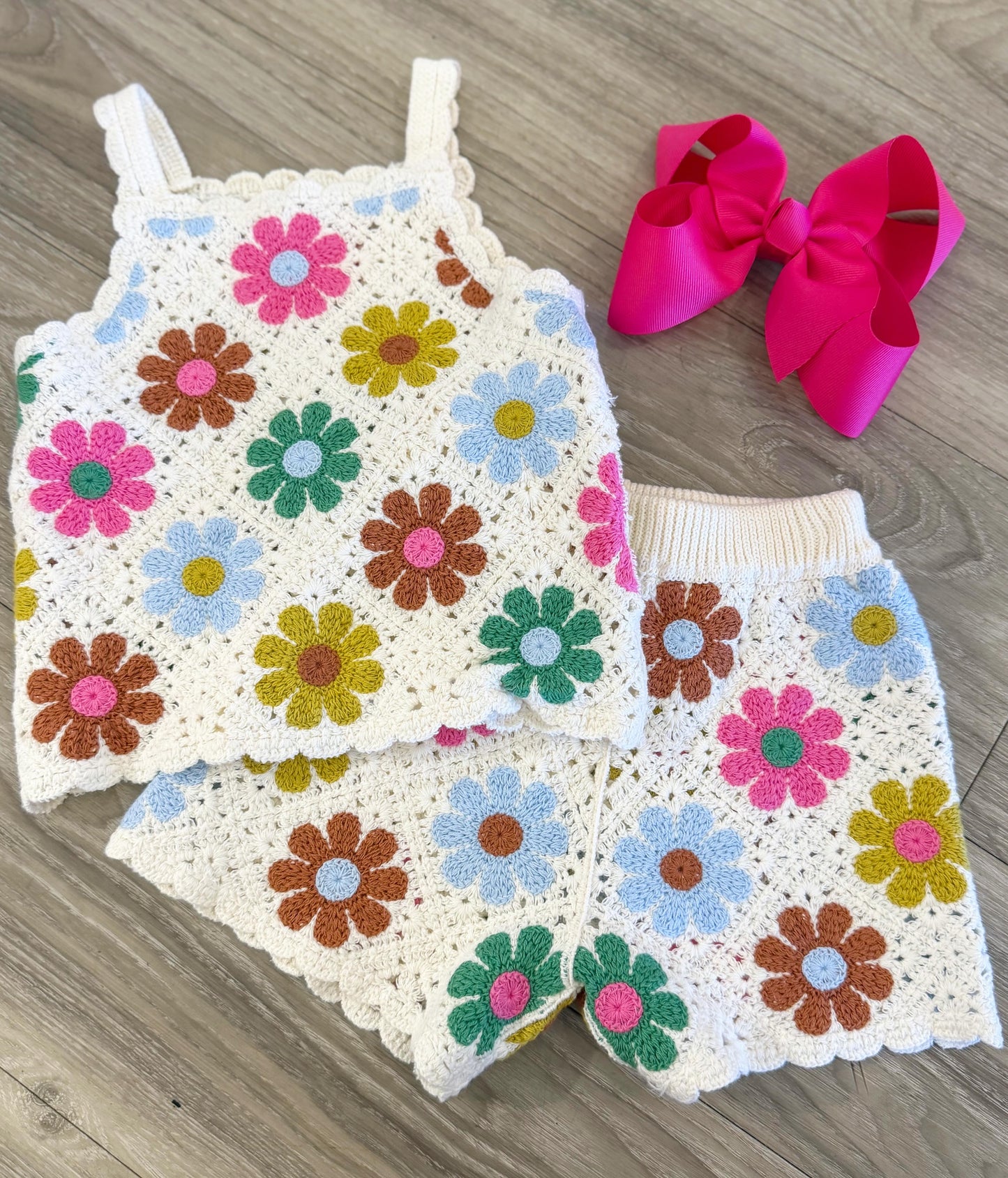 Girls Knitted Set