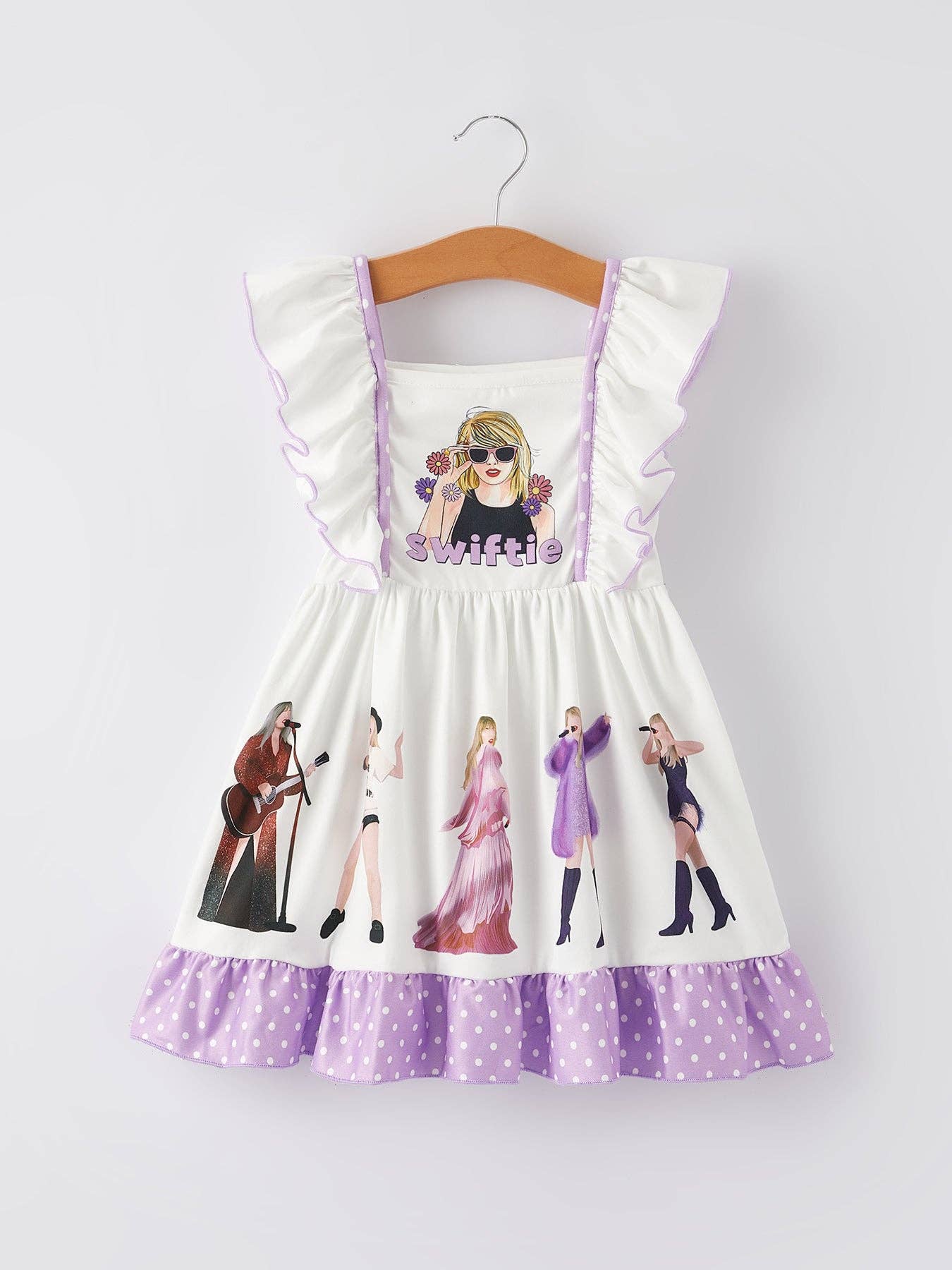 TS Girls Ruffle Sleeveless Dress