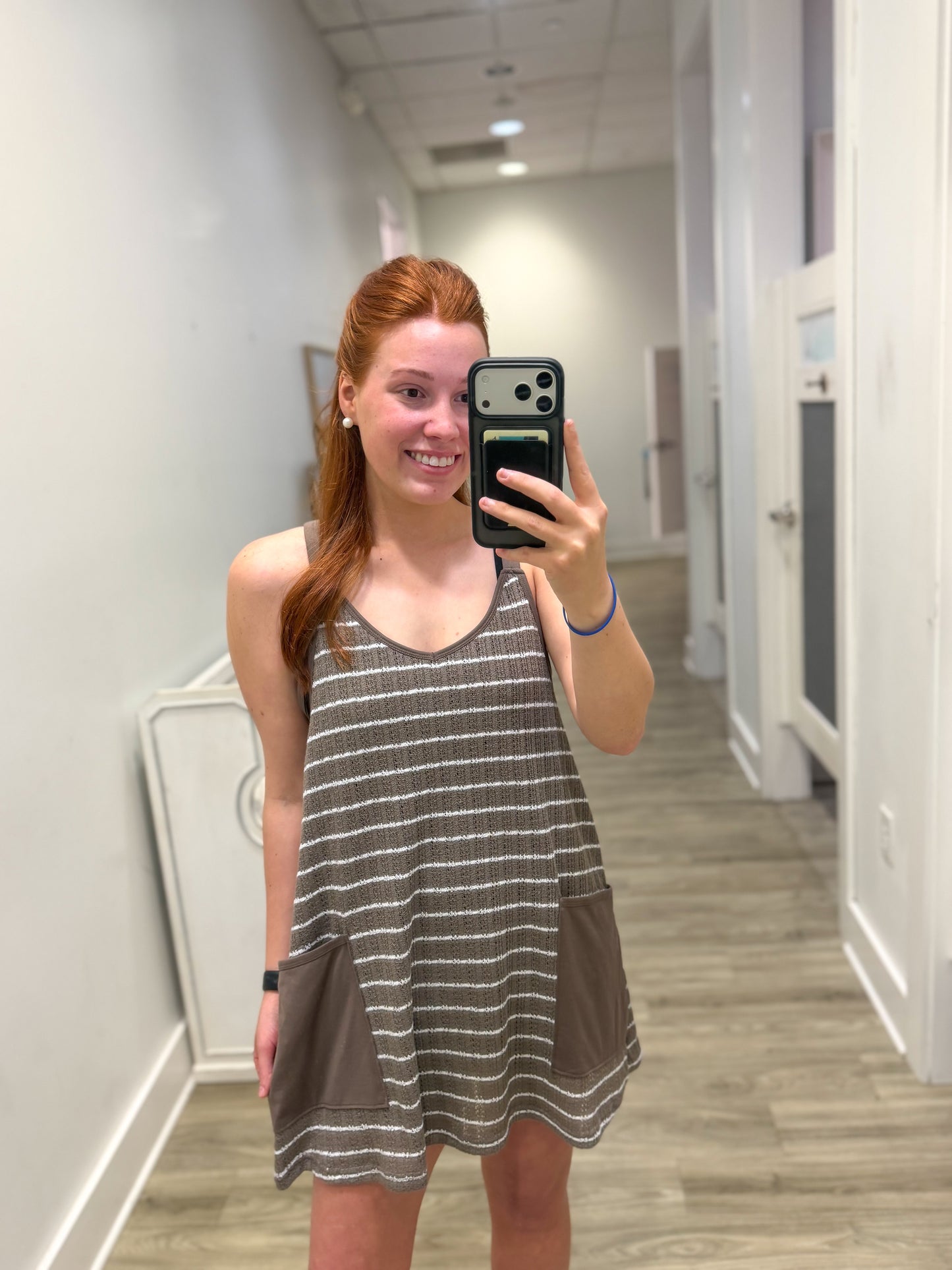 SeaBreeze Dress-Taupe