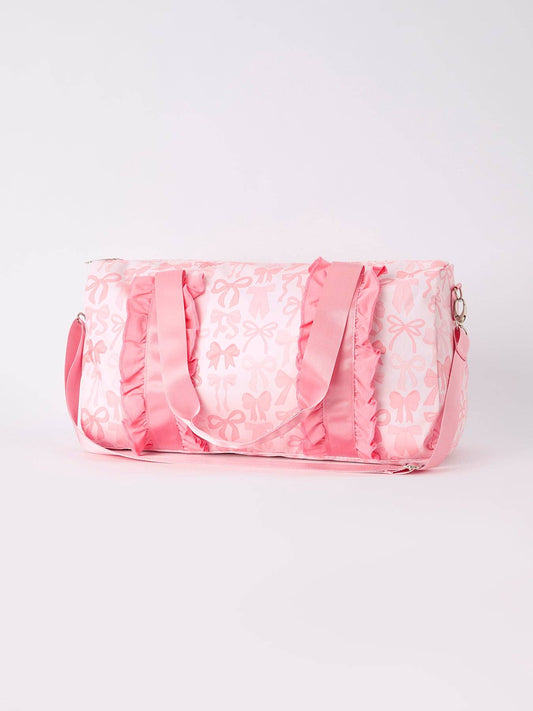 Summer Pink Bow Shoulder Bag