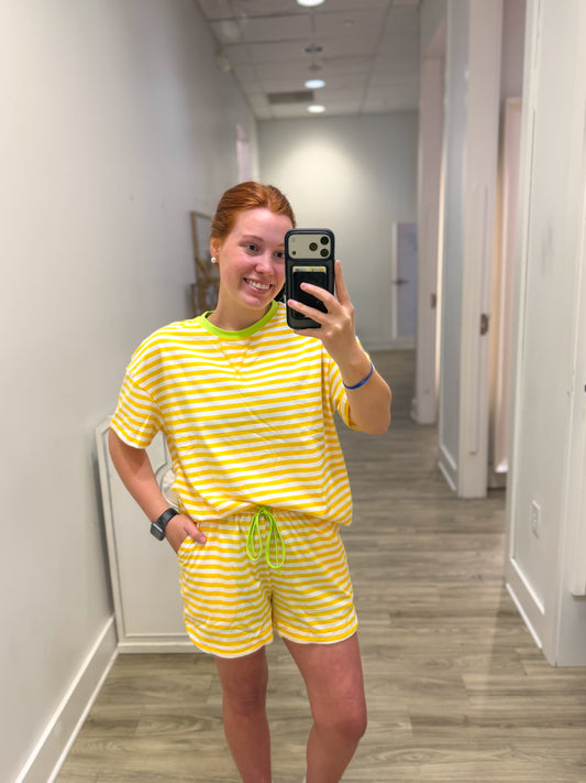 Yellow Stripe Set