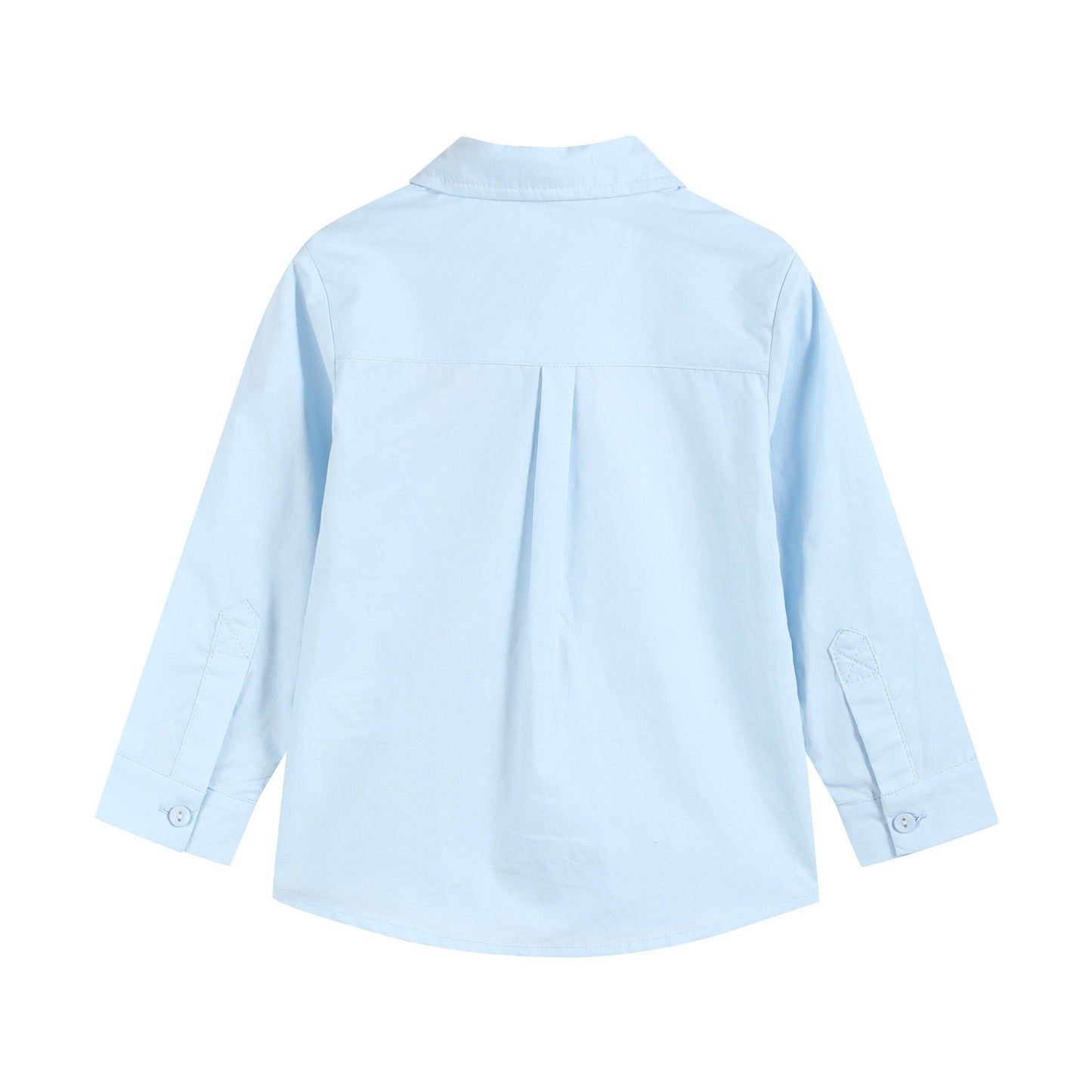 Light Blue Santa Dress Shirt