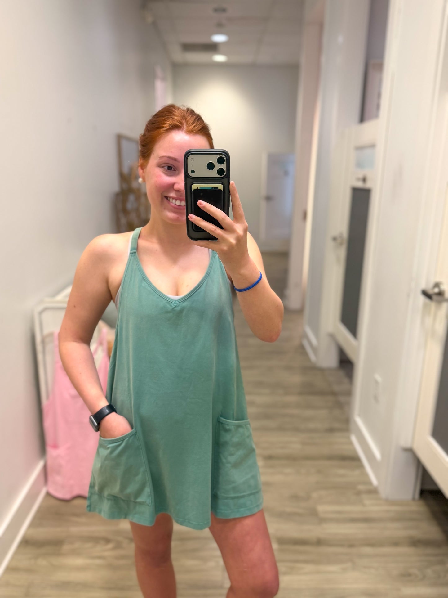 Bucket list romper-Pink
