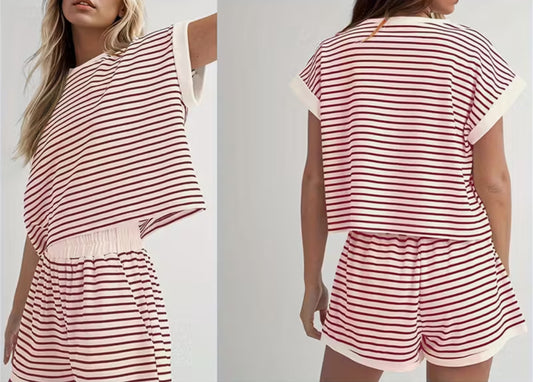 Red stripe set