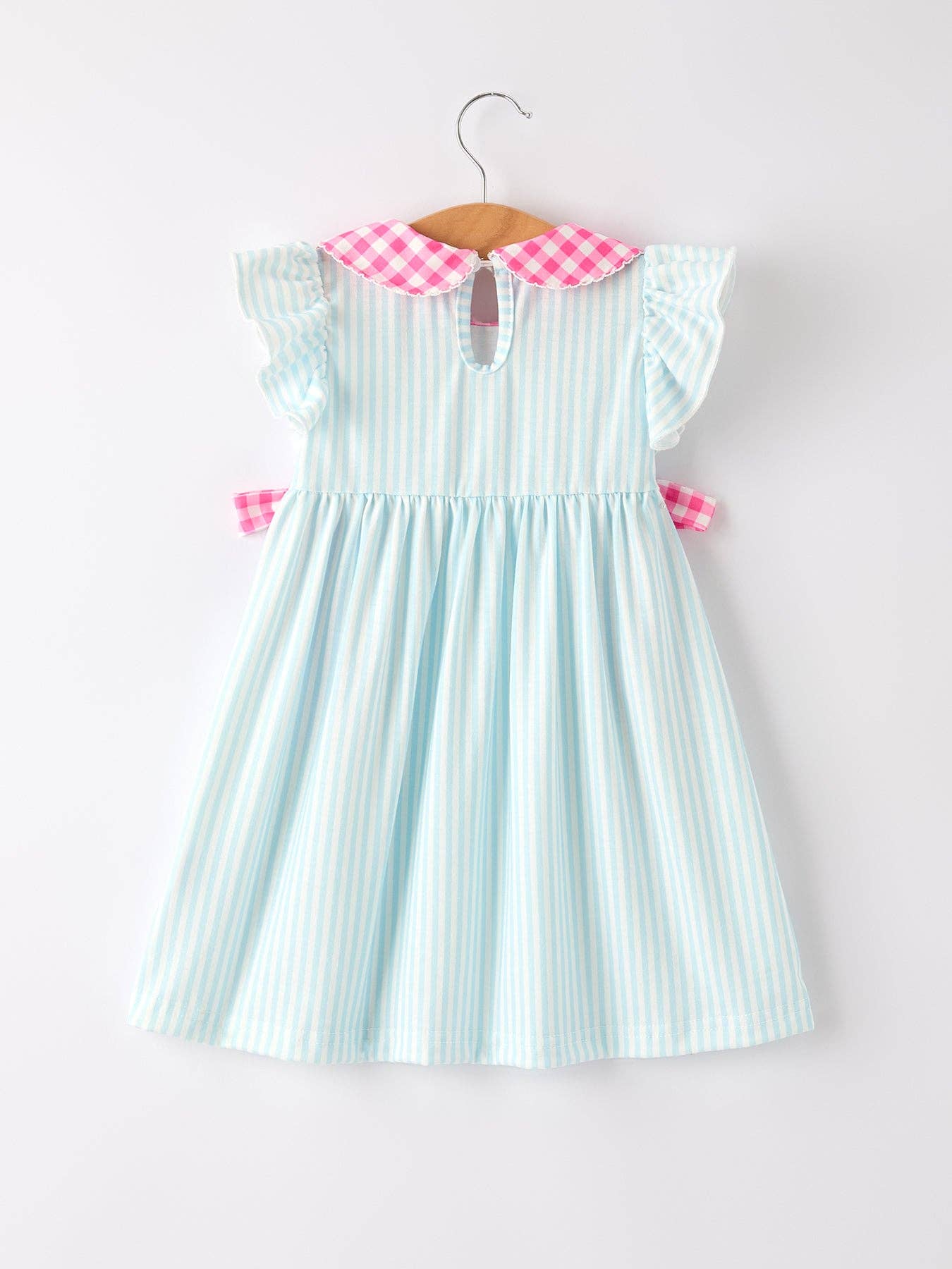 bow school dress