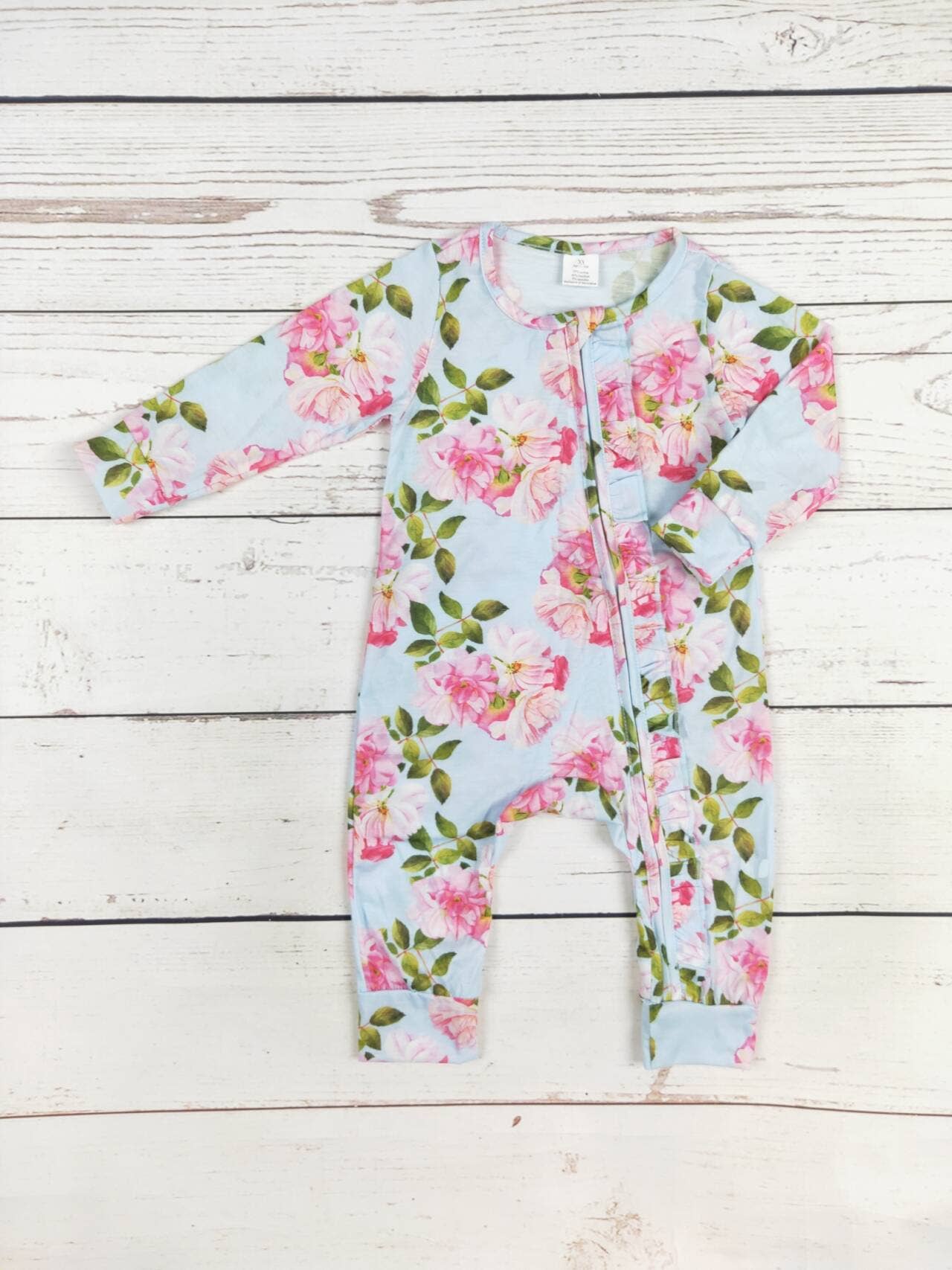 Baby Girl Flower Zippy Sleeper