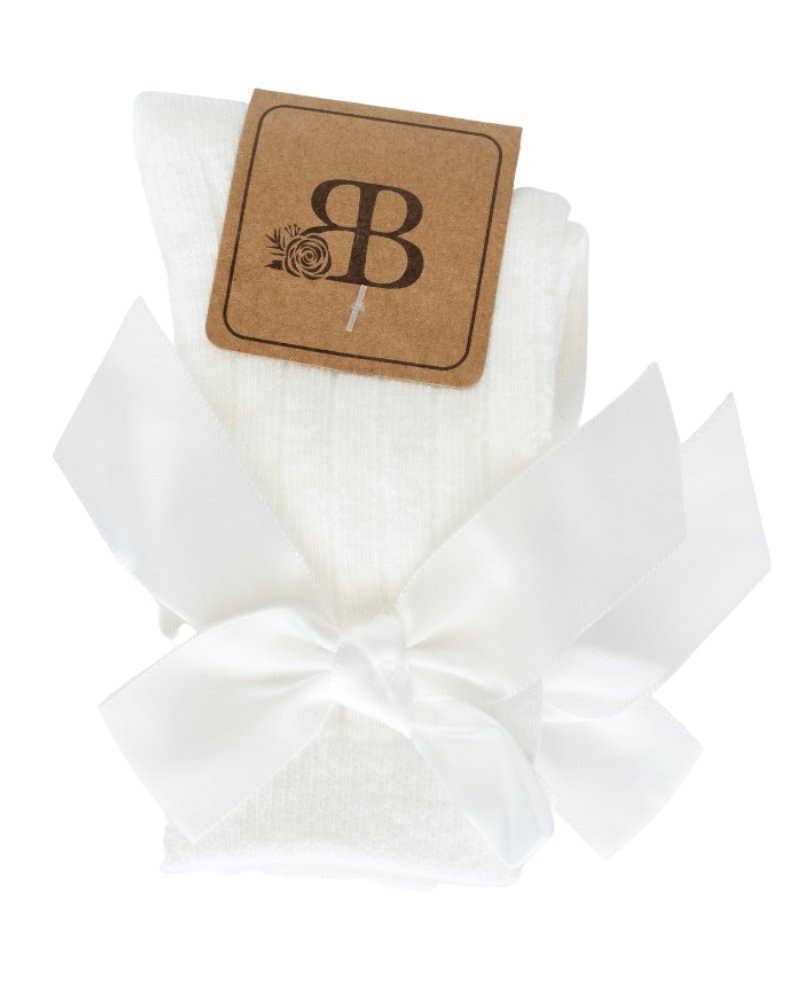 Martha Bow Front Midi Socks