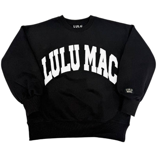 Lulu Mac Sweatshirt Black/White - Puff
