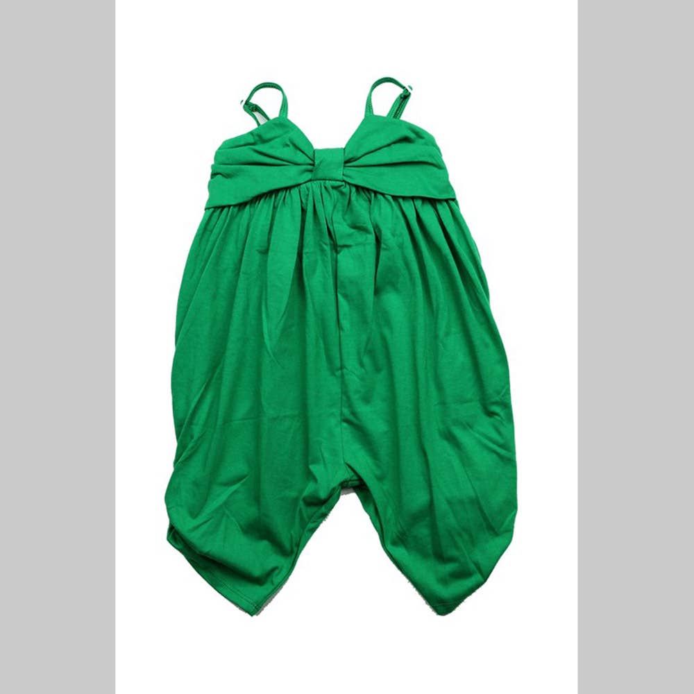 Button-Hem Ankle Jumper aqua