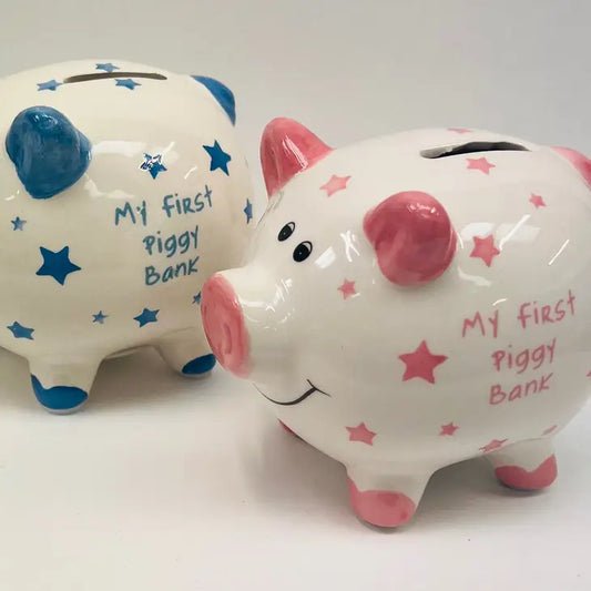 My First Piggy Bank- Blue