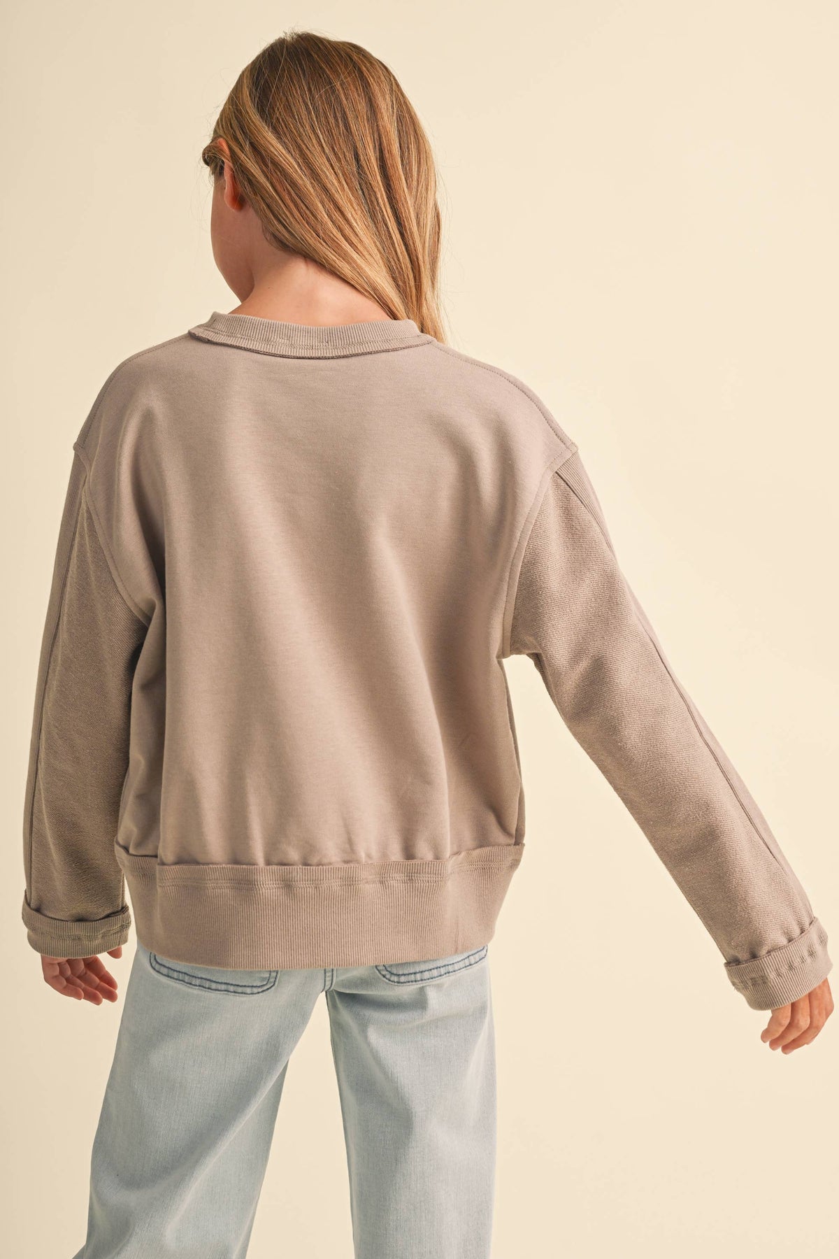 TWEEN KIDS GIRLS CREW NECK SWEATSHIRT (7-14) (Copy)