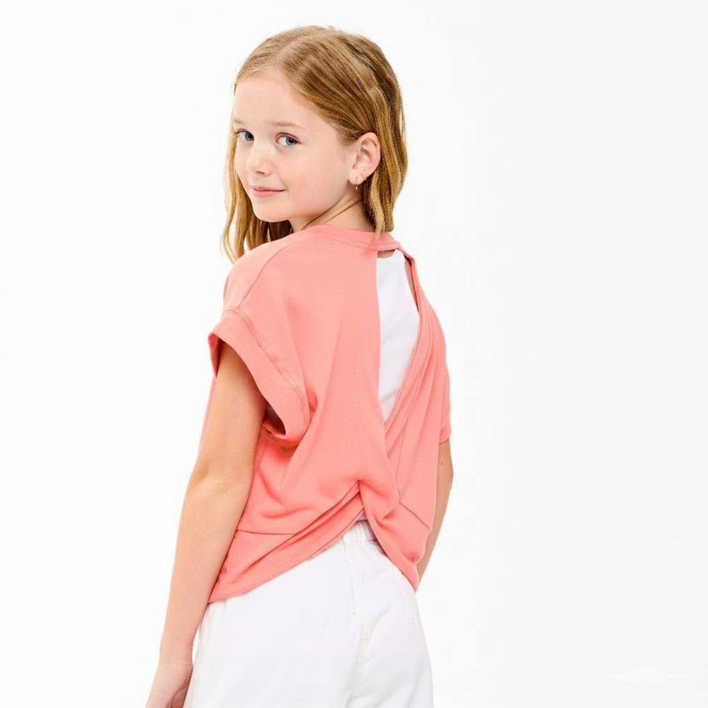 Open Back Fashion Top