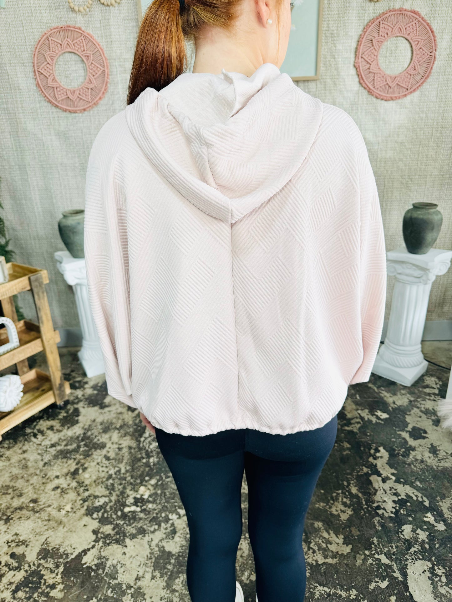 Lilly Textured Hoodie