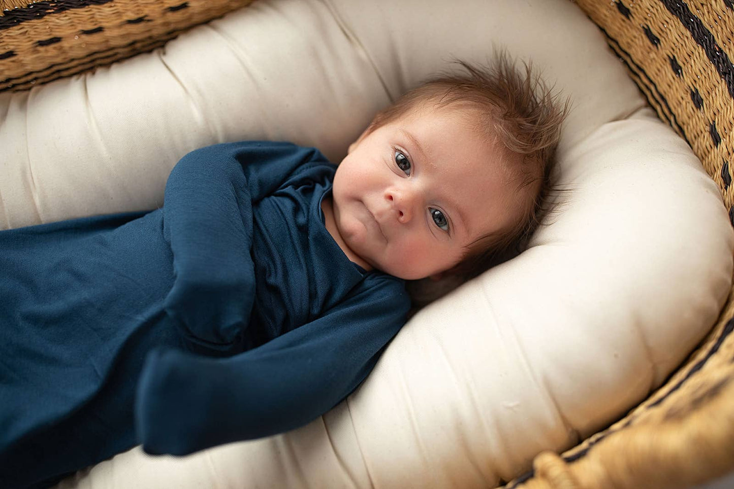 Navy Blue Knotted Gown