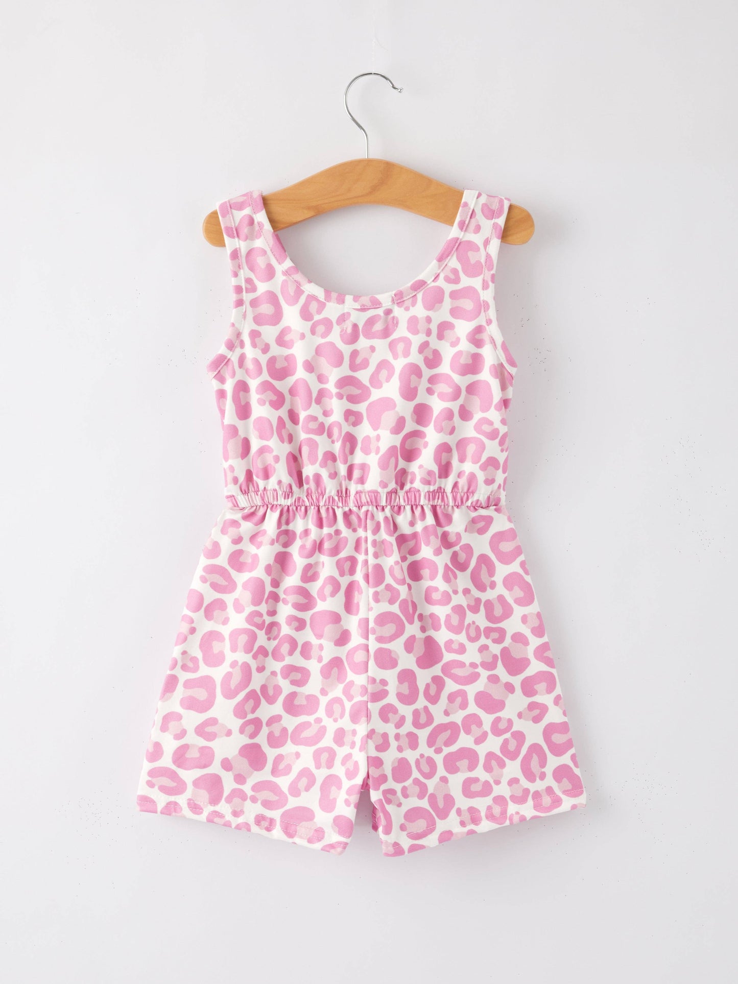 Girls Leopard Jumpsuit
