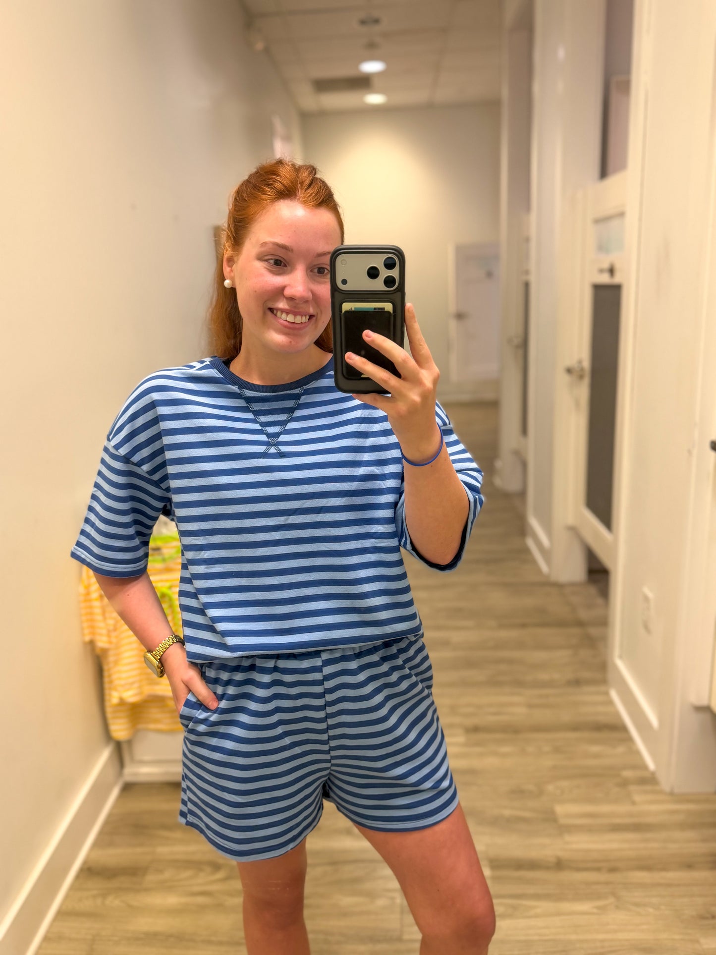 Blue Stripe set
